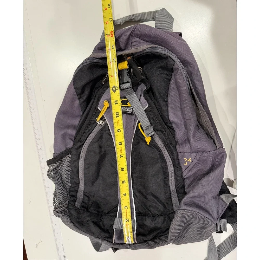 Mountainsmith Sidewinder Backpack Grey Black Hiking Daypack Travel Bag